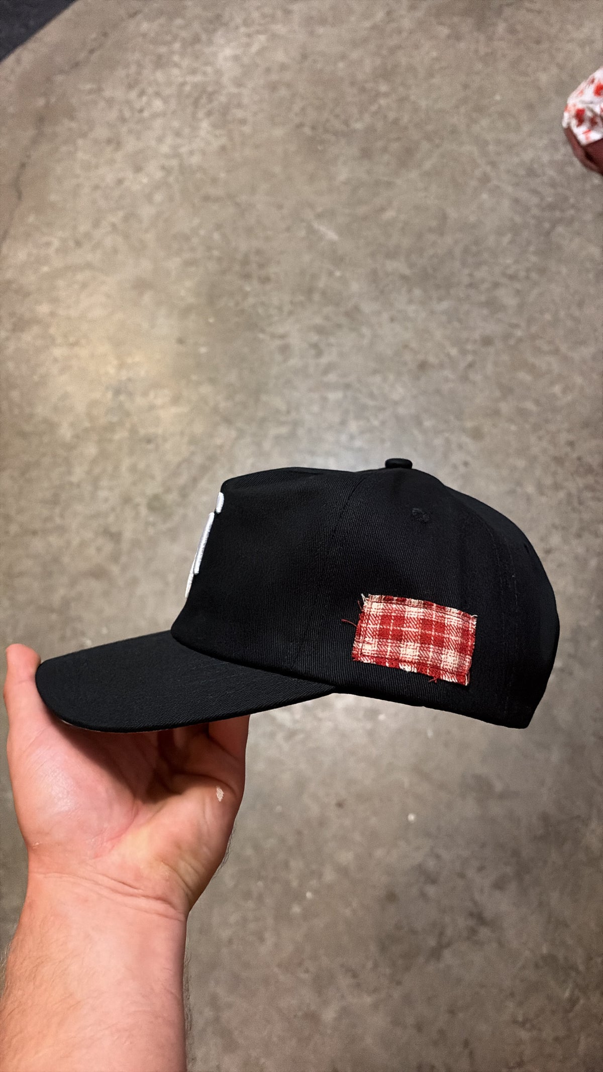 Plaid Staple Hat