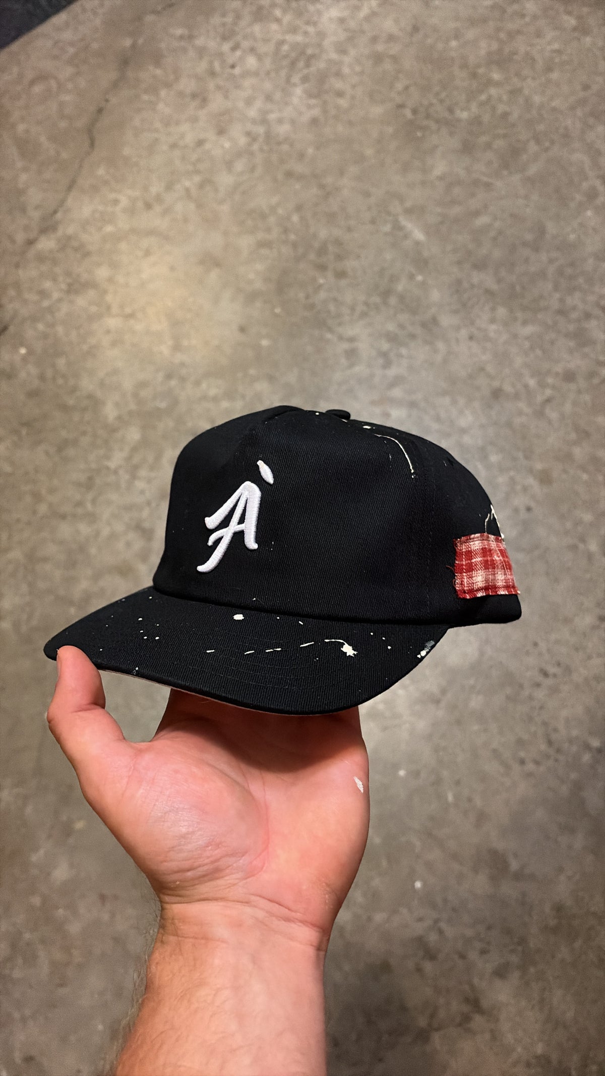 Plaid Staple Hat