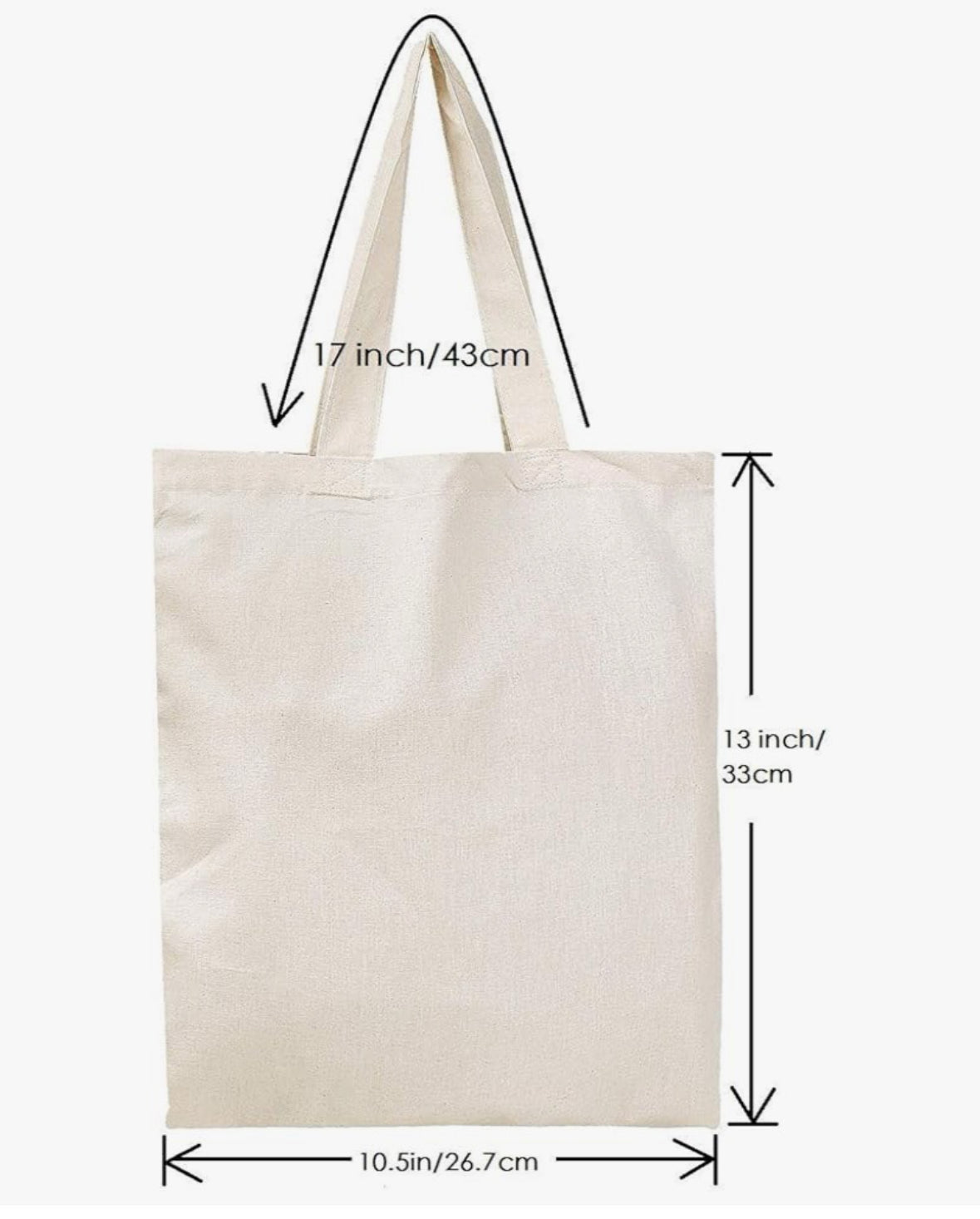 Handmade Canvas Bag - “Storyline”
