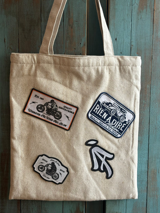 Handmade Canvas Bag - “Storyline”