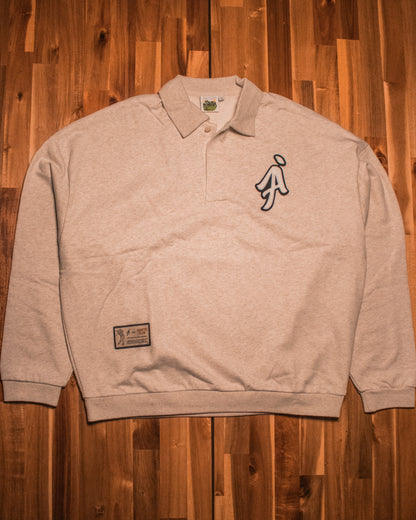 Heather Grey Golf Sweater
