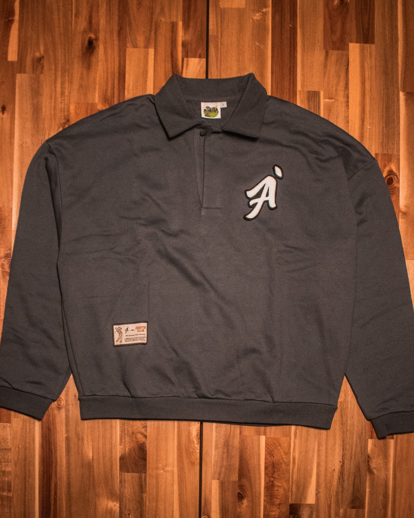 Dark Grey Golf Sweater