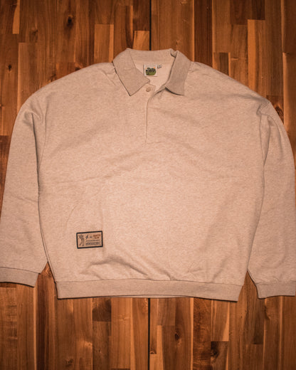 Heather Grey Golf Sweater